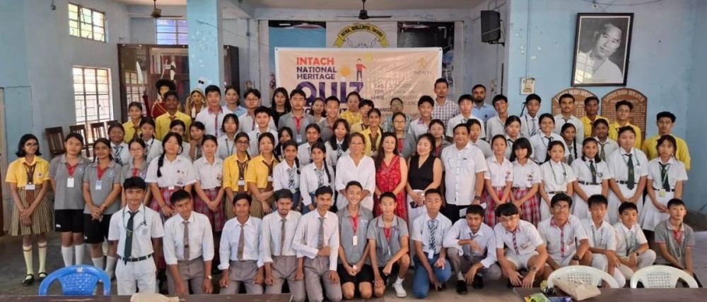 Nagaland Chapter of INTACH conducted the National Heritage Quiz Competition for students of Classes 7 to 10 at the Dimapur Lotha Hoho Ki on August 22.